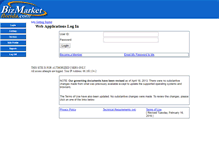 Tablet Screenshot of login.bizmarketflorida.com